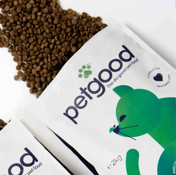 Petgood dog food packages