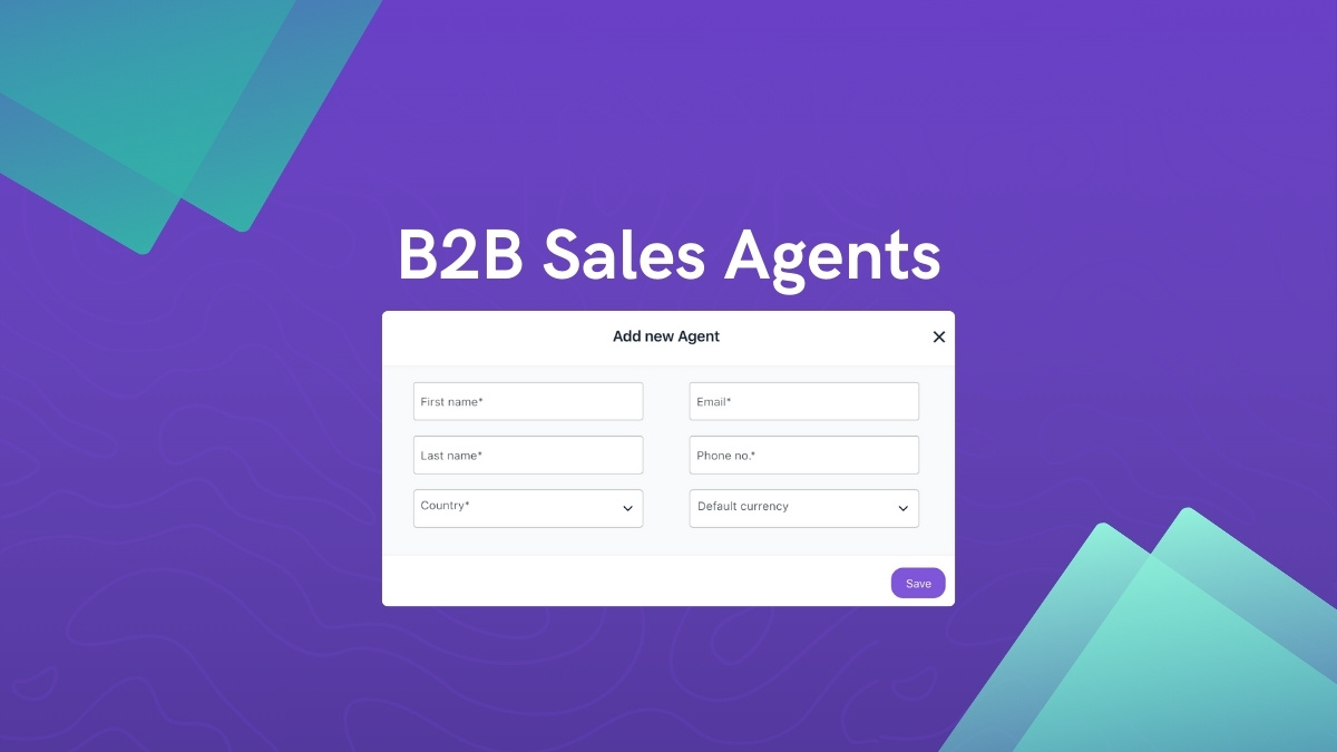 b2b sales agents feature