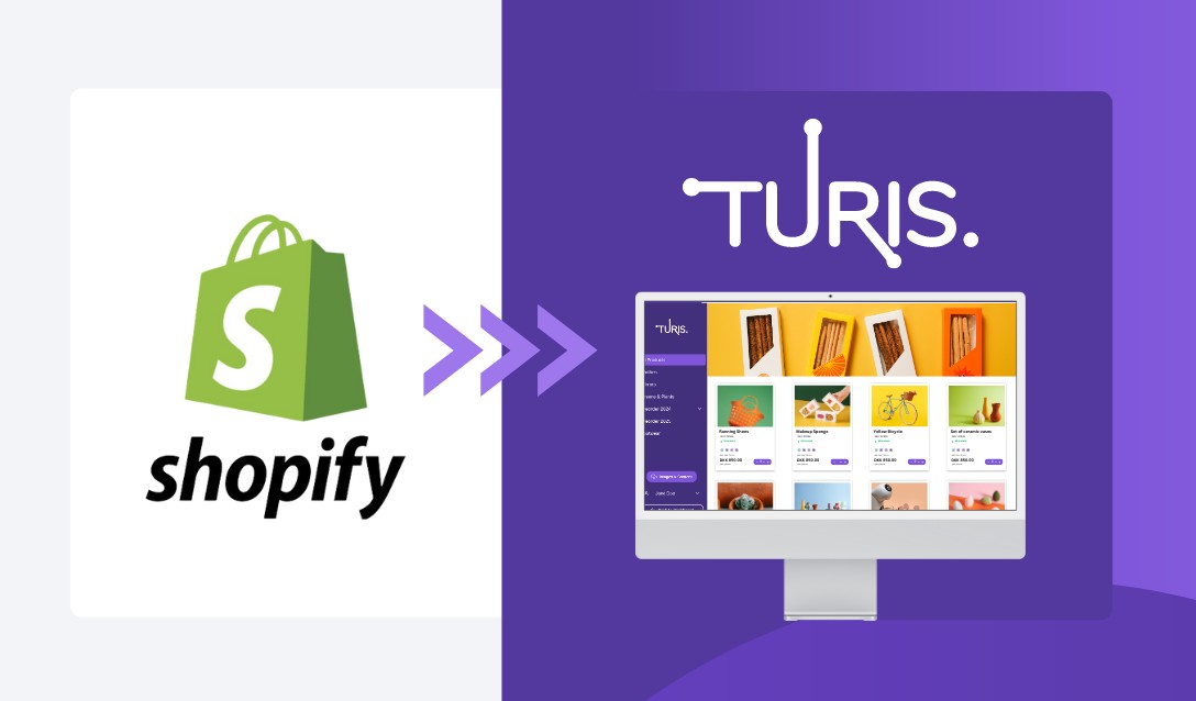 migrate from Shopify to Turis