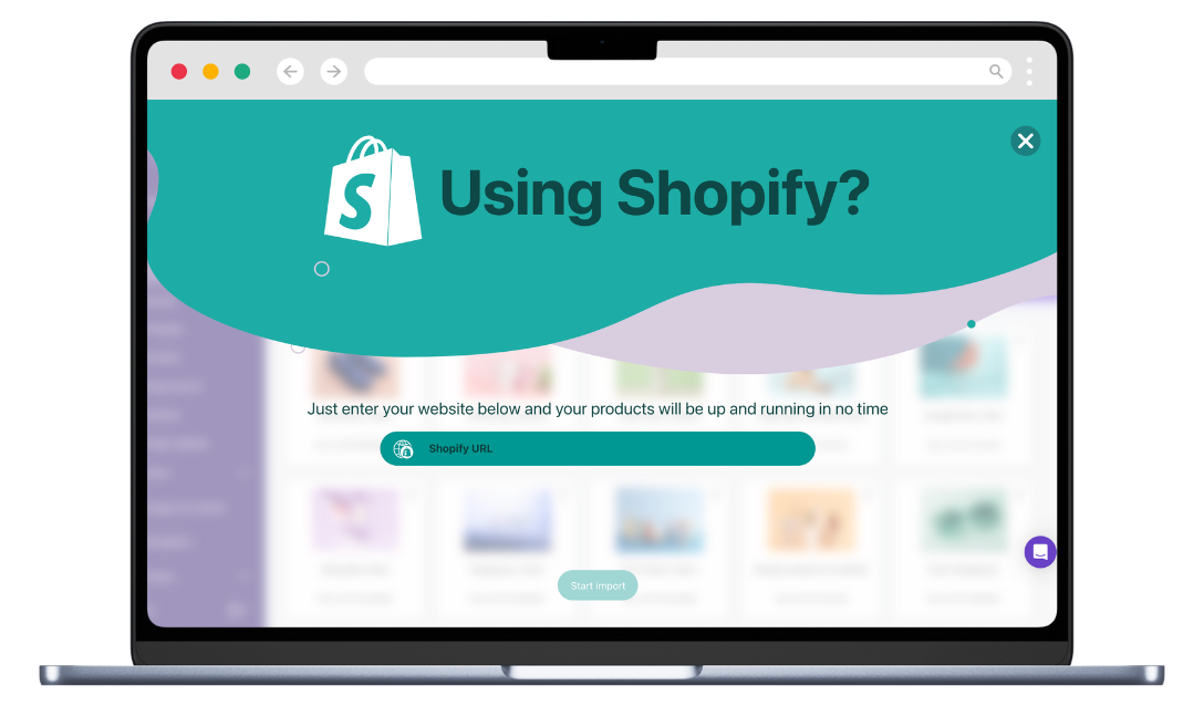 turis shopify product import feature