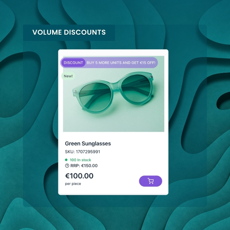 Volume discounts b2b ecommerce