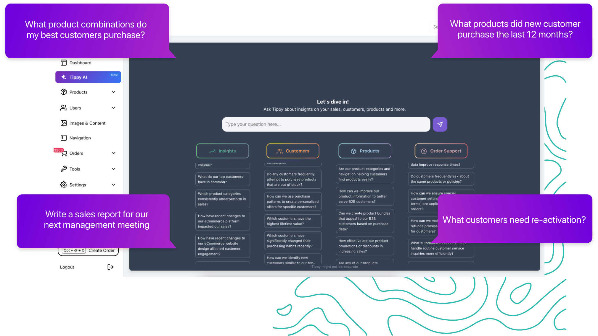 B2B eCommerce Platform - Product 17 tippy overview